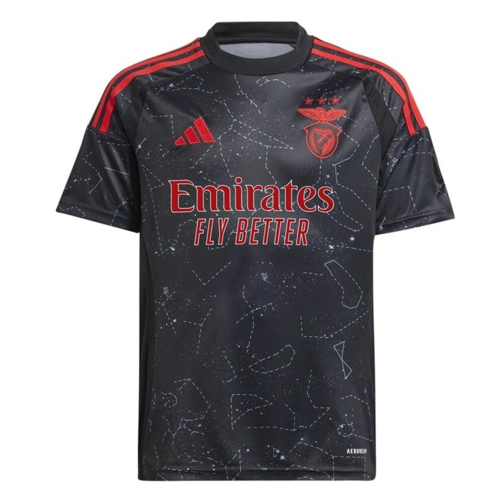 SL Benfica Childrens/Kids Football Football Shirt / Black